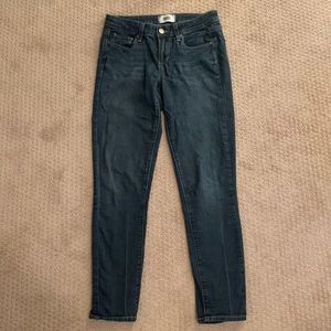 Paige skinny jeans dark wash